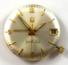 Vintage Accutron Tuning Fork 2181 Wrist Watch Movement lot.v6