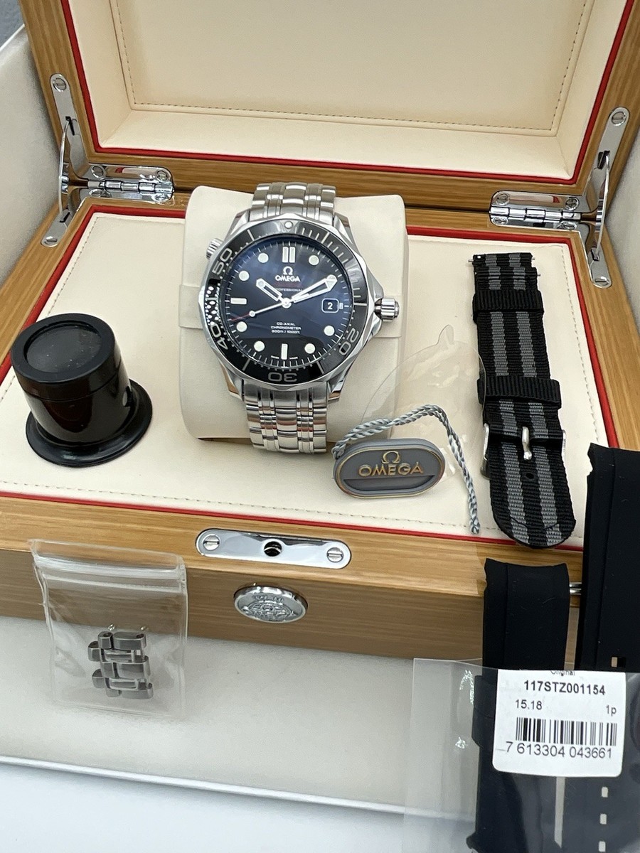 OMEGA Ω Seamaster Pro. 212.30.41.20.01.003 SS Automatic DeepBlack