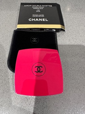 Brandneu Chanel Spiegel Duo Compact 143 Diva Limited Edition Hot Pink