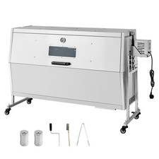 Uimoso Rotisserie-Grill für Spanferkel und Lamm mit Drehspieß, 1168,4 mm