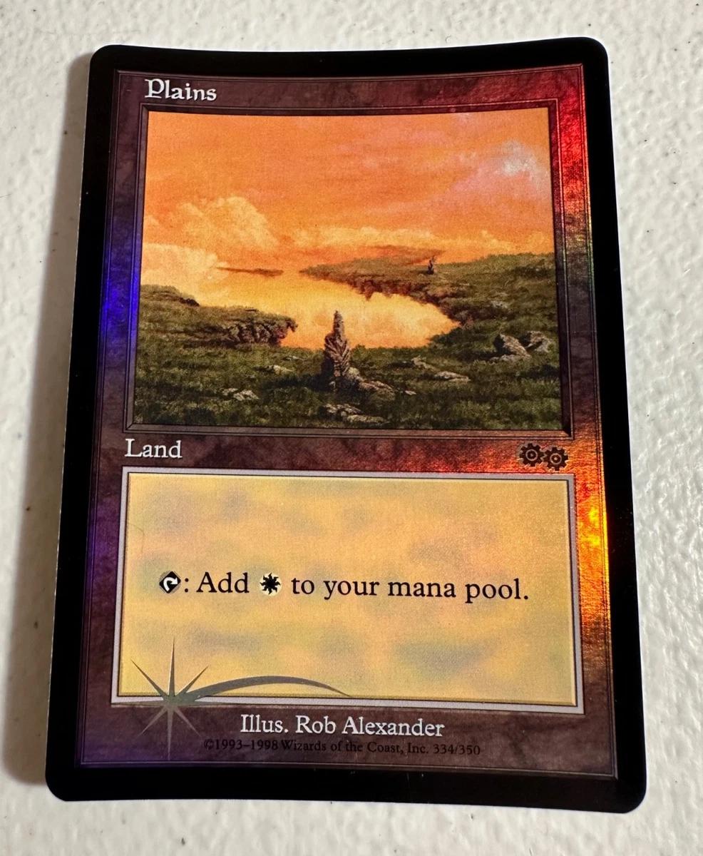 Land Foil Magic: The Gathering Trading Card Games Urza's Saga