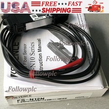 1PC KEYENCE FS-N12N Digital Fiber Optic Amplifier Sensor Cable FSN12 New In Box