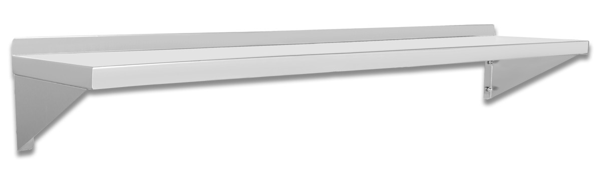 Edelstahl Regal Wandregal Wandboard Küchenregal Gastroregal 48148 In - Foto 5