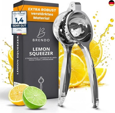 Brendo Premium Zitronenpresse - Universelle Größe perfekt für alle Zi
