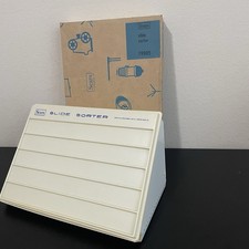 Vintage Slide Sorter Model 9905 Illuminated in Original Box NEW Open Box