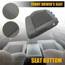 Car Driver Front Side Bottom Cloth Seat Cover For Jeep 2007-2010 Wrangler Sahara