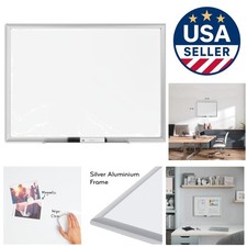 24" x 18" Magnetic Dry Erase Board with Aluminum Frame & Marker - Create Freely