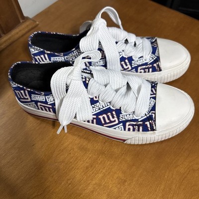 New York Giants Foco Women s Size 8 with Brand New Laces No Tags,Very Clean