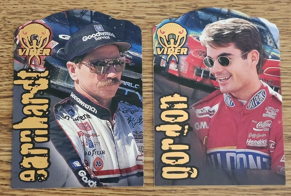 1996 Wheels Viper COPPERHEAD DIE CUT /1399 COMPLETE SET 1-78 Earnhardt Gordon+++ - Image 4 of 4