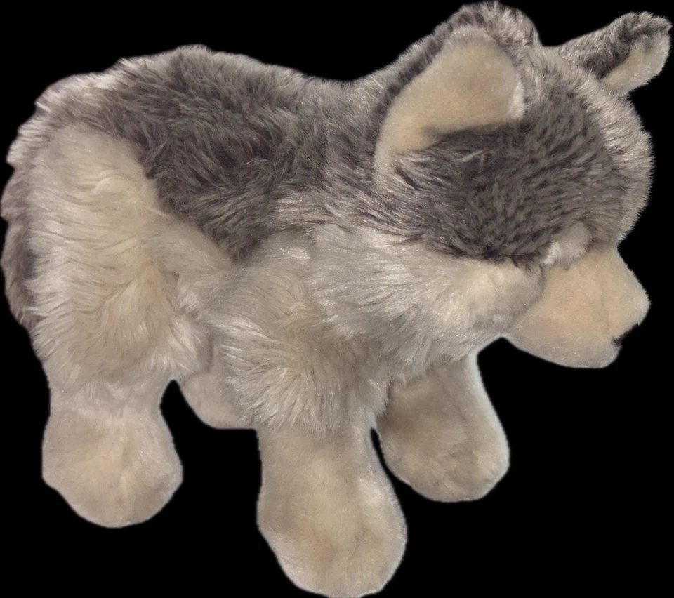 RARE GANZ WEBKINZ Signature Timber Wolf Husky Plush Stuffed Animal WKS1008 AB - Image 3 of 4