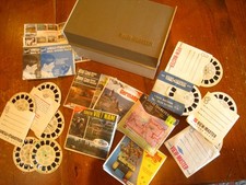 Vintage View Master Storage Box Library Case for Viewers  Reels - No Viewer 