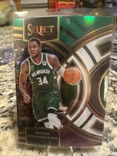 2023-24 Panini Select Premier Level Antetokounmpo #141 Green White Purple Prizm