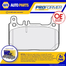Brake Pads Set fits MERCEDES S300 W222 2.2D Front 14 to 17 Proformer New
