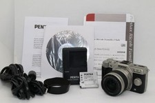 PENTAX Q10 12.4MP Silver Digital Camera Kit w/ SMC 5-15mm Lens  Q-10 japanese