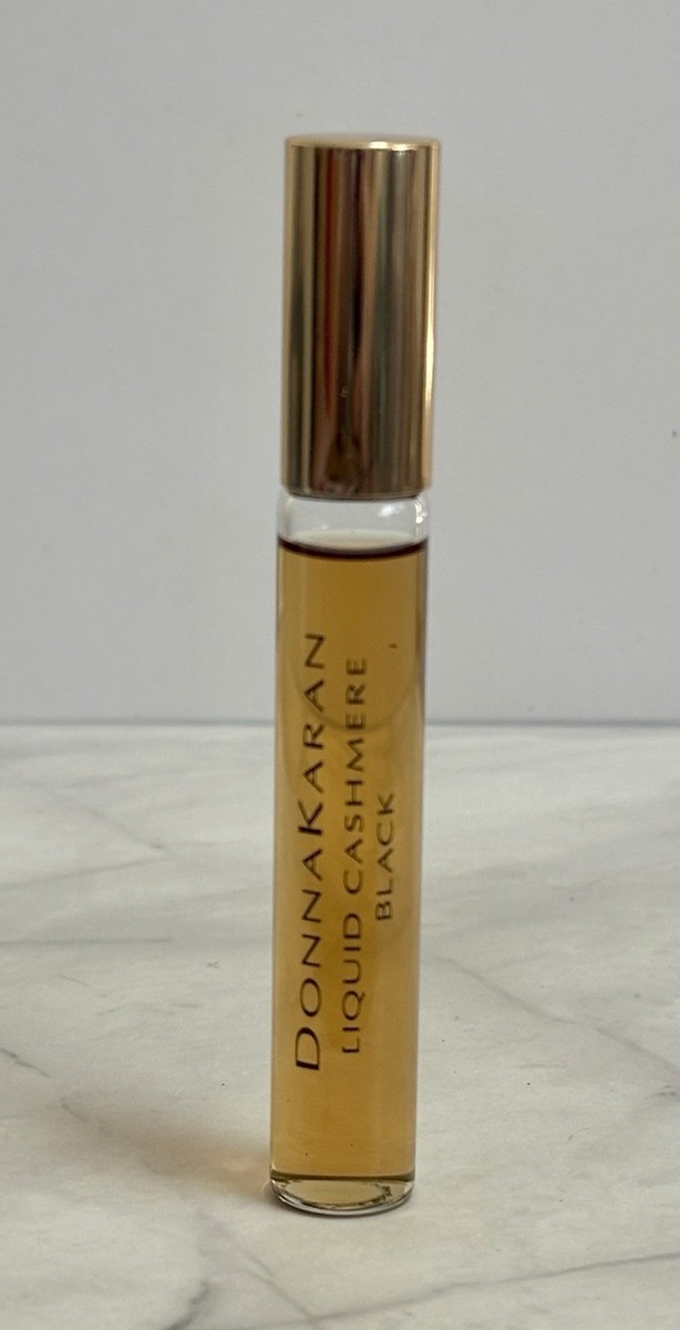 Donna Karan LIQUID CASHMERE BLACK .34oz/10ml Eau De Parfum