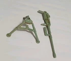 HASBRO GI JOE G.I. JOE Weapons & Parts - 1984 Roadblock v1 - Machine Gun