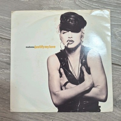 Madonna - Justify My Love - 7'' Vinyl Record Single.