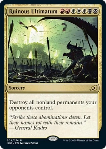 MTG - RUINOUS ULTIMATUM - Ikoria (R)