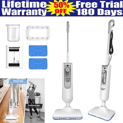 Steam Cleaner Steam Broom 3500W Household 2-Speed Steamer Steam Cleaner Cleaning