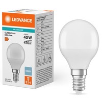 Ledvance Led Tropfen 4,9W = 40W E14 Matt P45 Kugel Lampe 470Lm Tageslicht 6500K