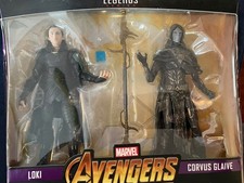 Marvel Legends Avengers Infinity War Loki Corvus Glaive New Sealed Hasbro