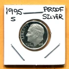 Gem 1995-S Proof Cameo Silver Roosevelt Dime - Free Shipping