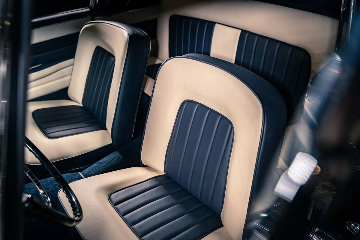 The Dual-Ghia convertible offers room for five