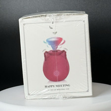 Happy Meeting Rose Shape Mini Massager USB Rechargeable Waterproof/ WHOLESALE