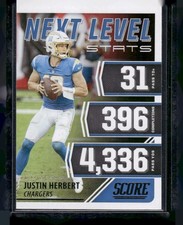 2021 Score #NL10 Justin Herbert Next Level Stats