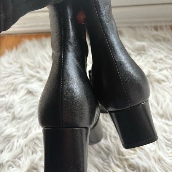 Botas de cuero italianas impermeables nuevas sin etiquetas 8 Aquatalia Foto 3 de 4