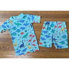 Hanna Andersson Boys' Dinosaur Print Short Johns Size 8