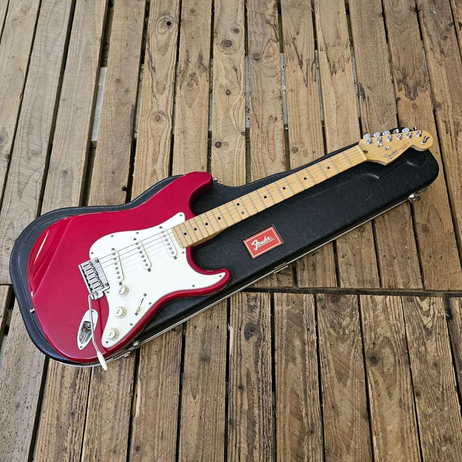 Fender Stratocaster Elec Guitar USA 40th Anni 1994, Inc Case USED! RKFEN010525