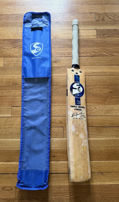 SG Triple Crown Xtreme English Willow Cricket Bat w/ SG Blue BAT BAG