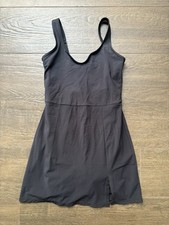  ABERCROMBIE & FITCH Traveler Dress Black Built In Shorts Tennis Pocket XS