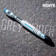 Doctor Who 10th NAWYA Replica Metal LED Sonic Screwdriver Scalable Prop Toy