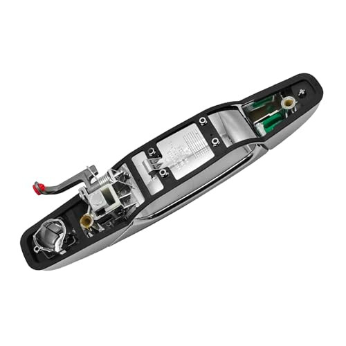 Front Left Driver Side Exterior Chrome Door Handle with Keyhole for Chevy - Picture 5 of 7