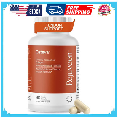 Osteva Joint Support Supplement for Women | High Potency Collagen, Turmeric, ...