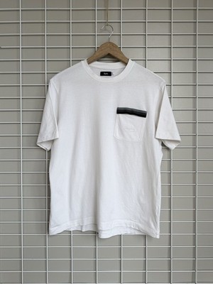 Rapha Logo Pocket T-Shirt Herren Größe M Weiß Baumwolle Kurzarm