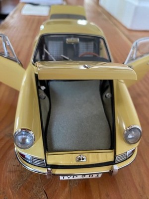 CMC 1/18 | SUPER RARE | Porsche 901 1964 Sportcoupe Yellow M-067A
