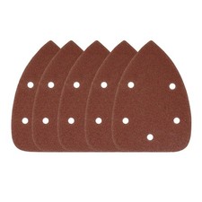 Sanding Mouse Sheets 140mm 80 Grits For Black and Decker Palm Sander Pads - 40X