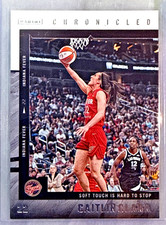 2025 Panini Caitlin Clark Chronicled Soft Touch Is Hard To Stop Card-#36 Fever