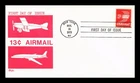 DR JIM STAMPS US COVER AIR MAIL 13C FIRST DAY ISSUE BAZAAR CACHET