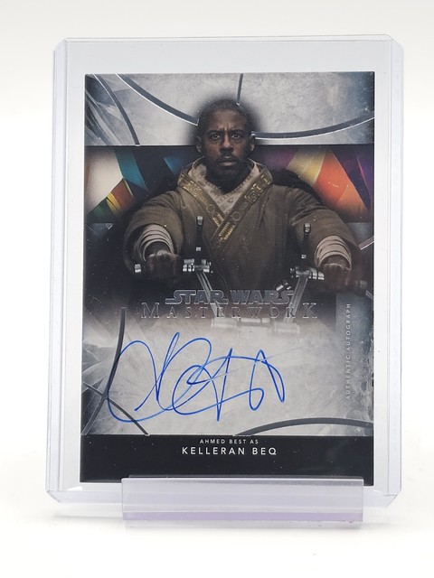 AHMED BEST STAR WARS MASTERWORK AUTO #A-AB KELLERAN BEQ Q4770