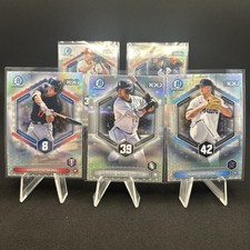 2026 Bowman Chrome Scouts Top 100 Lot (5) Jenkins, Montgomery, Snelling, Briceno