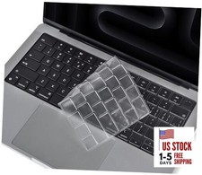 Premium Keyboard Cover Ultra Thin Protector Skin MacBook Pro 14/16 Inch Clear