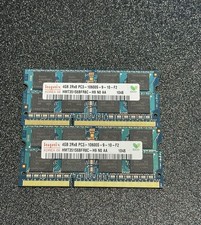 SK Hynix 8GB 2x4GB 2Rx8 PC3-10600S DDR3 SODIMM Laptop Memory RAM