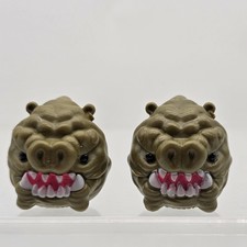 Lot Of 2 Angry Birds Star Wars Telepods Rancor Pig 1  Mini Action Figure Toy