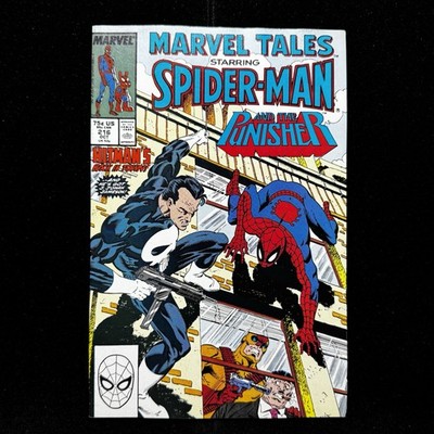 Marvel Tales 216 - Mike Zeck Cover Art - Copper Age Marvel Comics 1988