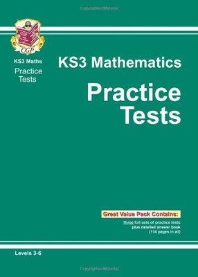 KS3 Maths Practice Papers - Levels 3-6 By CGP Books