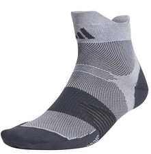 Brand New Adidas Grey Ultralight Run x Adizero Quarter Socks UK Size 6.5 - 8